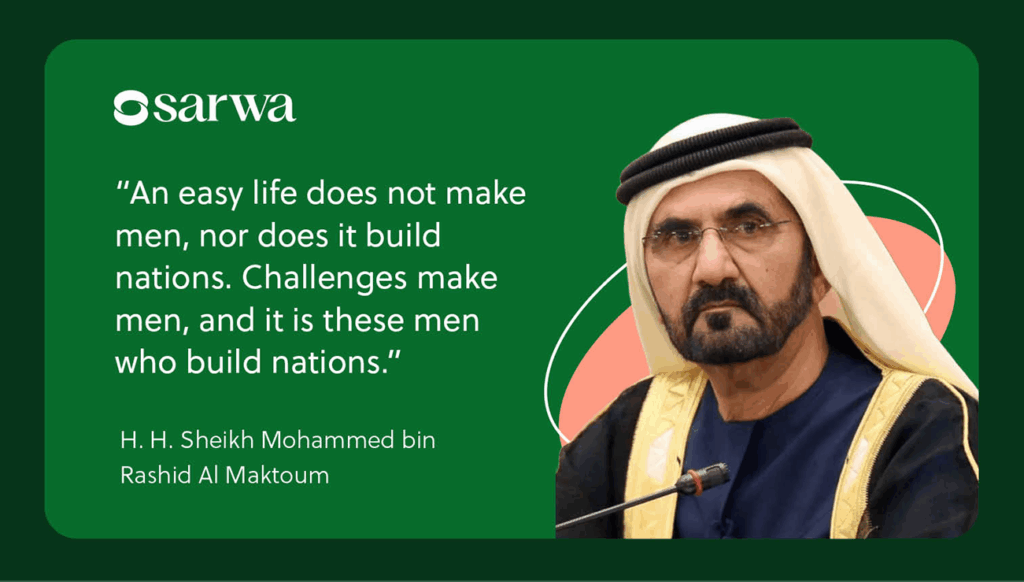 quotes by Sheikh Mohammed bin Rashid Al Maktoum