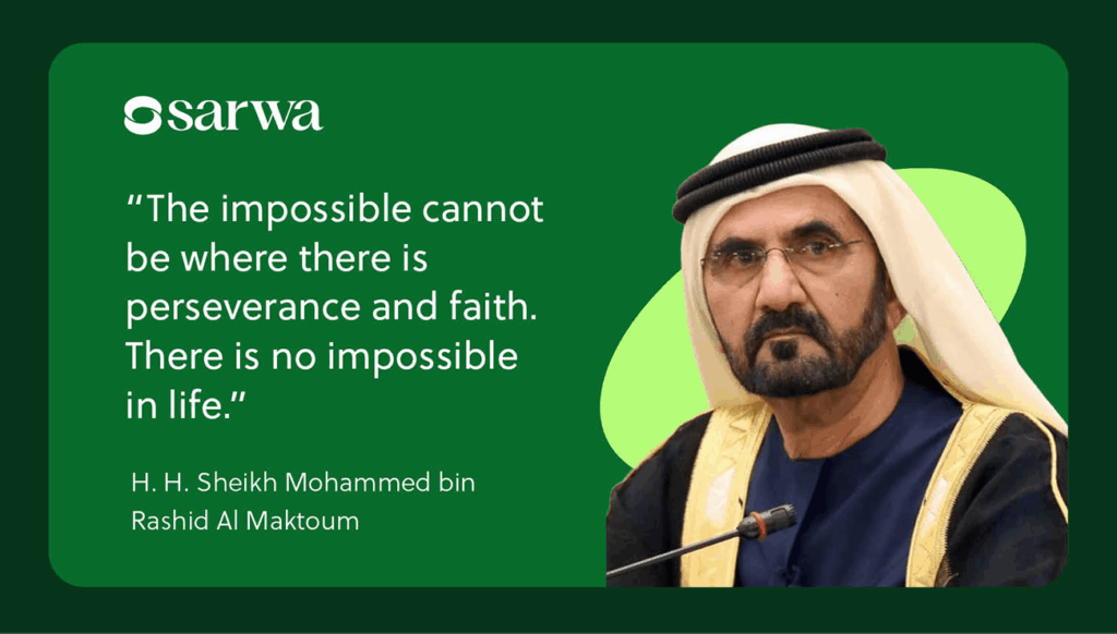 quotes by Sheikh Mohammed bin Rashid Al Maktoum