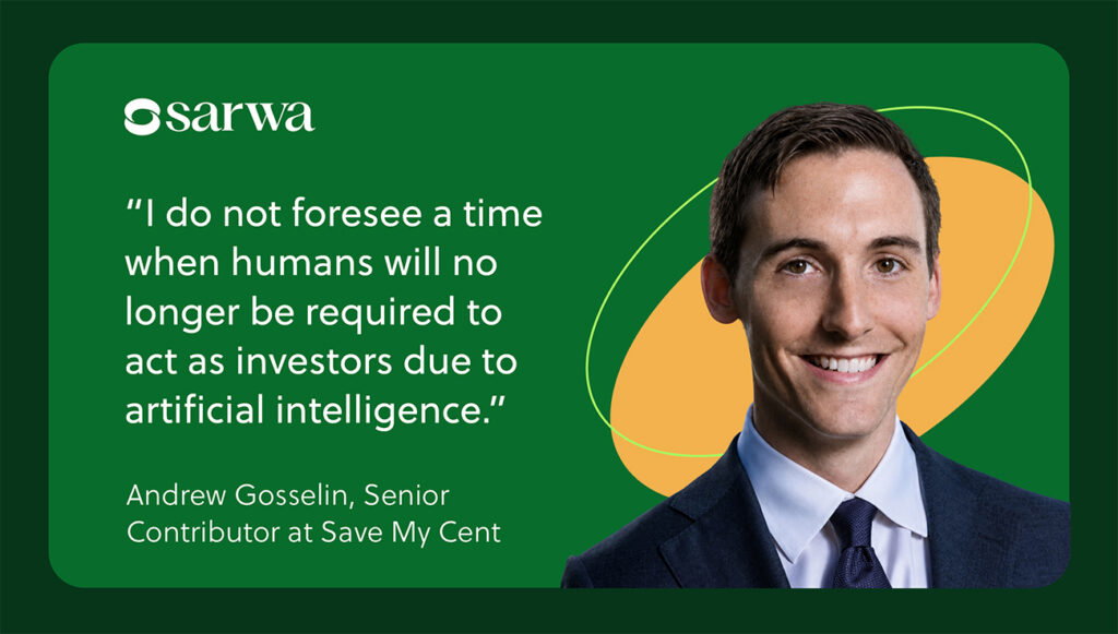 using AI to trade stocks andrew gosselin save my cent