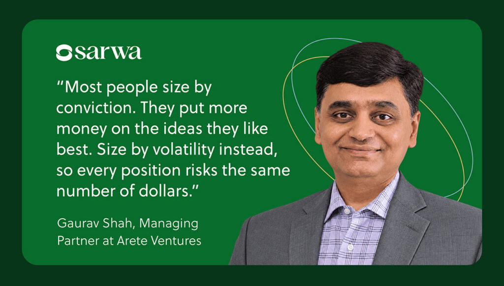 Gaurav Shah, Managing Partner at Arete Ventures